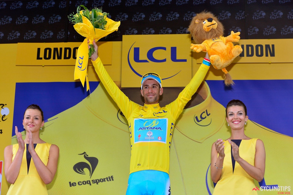 Vincenzo Nibali retains the lead and goes into France on stage 4 wearing the yellow jersey