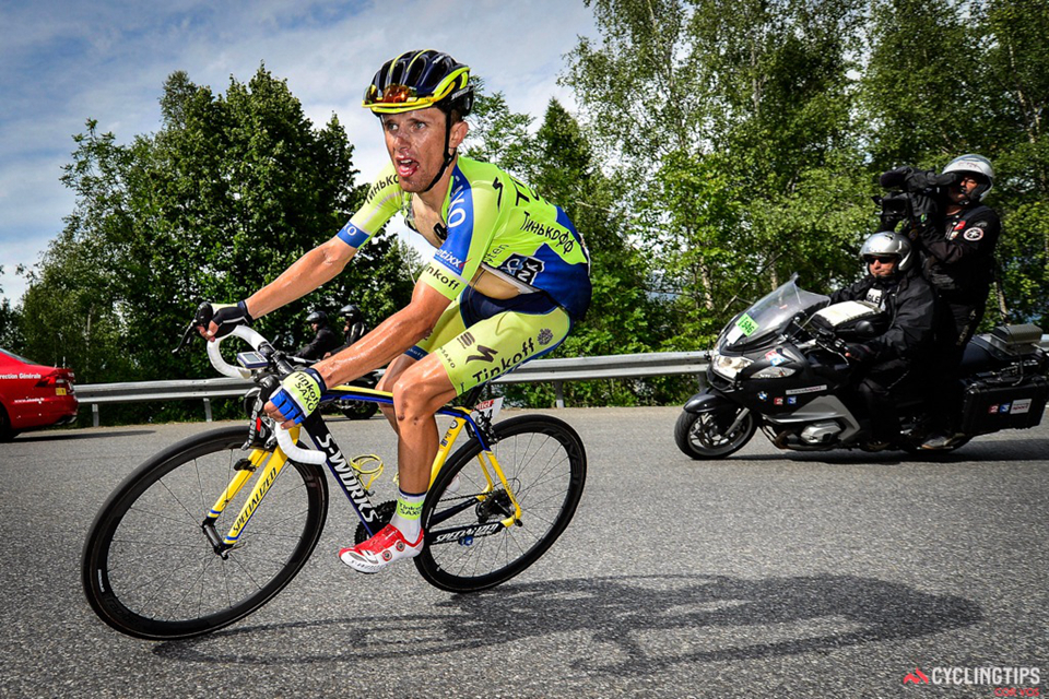 Majka was a last minute substitution for Roman Kreuziger after he was sidelined because of biological passport issue.